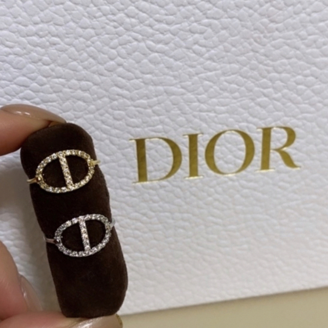 Dior(ディオール)の【美品】CD指輪★リング　 レディースのアクセサリー(リング(指輪))の商品写真