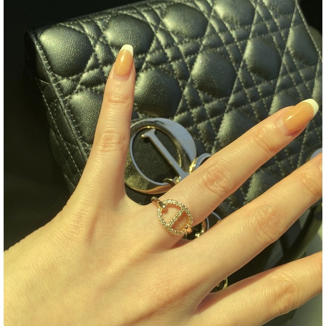 Dior(ディオール)の【美品】CD指輪★リング　 レディースのアクセサリー(リング(指輪))の商品写真