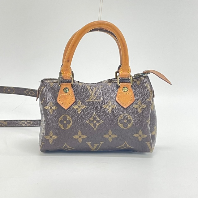 LOUIS VUITTON - ルイヴィトン LOUIS VUITTON ハンドバッグ モノグラム ミニスピーディ M41534 ブラウン