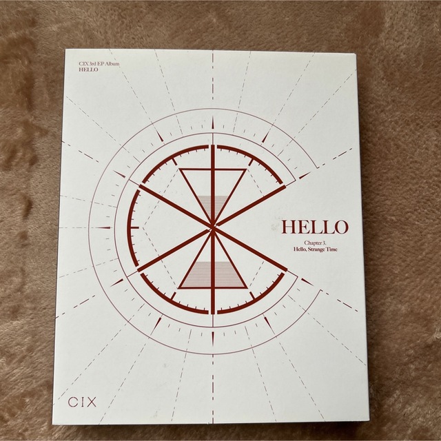cix アルバム　hello おまけ付き エンタメ/ホビーのCD(K-POP/アジア)の商品写真