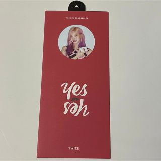 ウェストトゥワイス(Waste(twice))のTWICE  YesorYes しおり ダチェツ(アイドルグッズ)