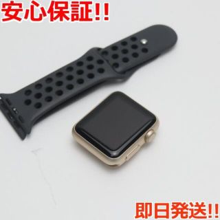 アップル(Apple)の超美品 Apple Watch 38mm ブラック (その他)