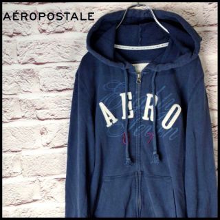 エアロポステール(AEROPOSTALE)のAEROPOSTALE　パーカー　フルジップアップパーカー　両ポケット(パーカー)