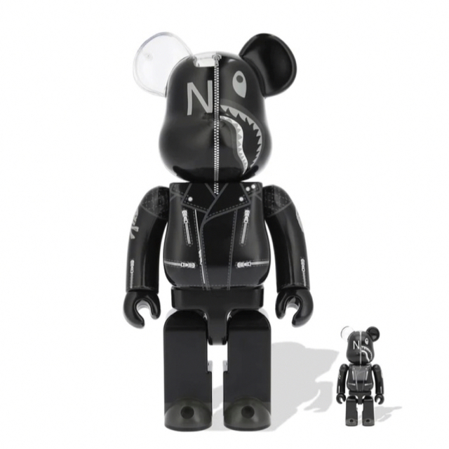 BE@RBRICK BAPE × NEIGHBORHOOD 100% 400%