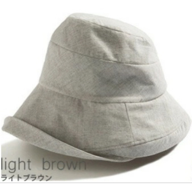 QUEENHEAD(クイーンヘッド)の帽子 レディース　queenheadミングルハット UVカット　ライトブラウン  レディースの帽子(ハット)の商品写真