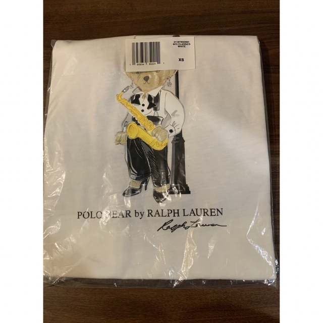 POLO RALPH LAUREN(ポロラルフローレン)のジャズ Polo ベア ジャージー Tシャツ　Ralph lauren ポロベア レディースのトップス(Tシャツ(半袖/袖なし))の商品写真