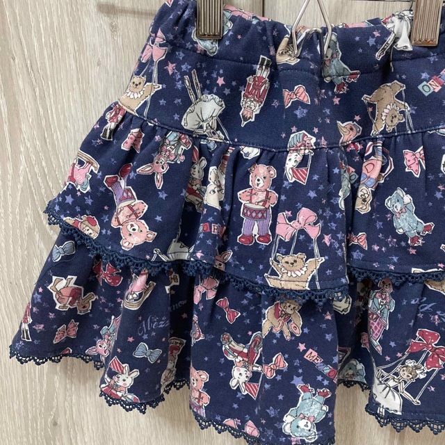 mezzo piano(メゾピアノ)のメゾピアノ　キュロットスカート キッズ/ベビー/マタニティのキッズ服女の子用(90cm~)(スカート)の商品写真