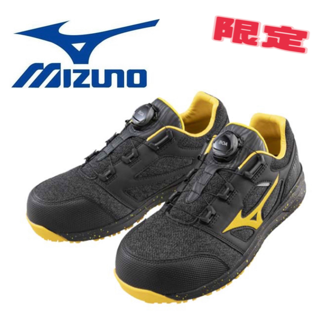 【限定カラー】新商品 MIZUNO ミズノ 安全靴 作業靴 メンズ 新品