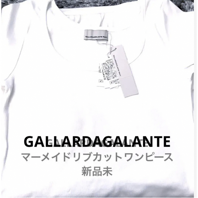 GALLARDA GALANTE(ガリャルダガランテ)のGALLARDAGALANTEガリャルダガランテマーメイドリブワンピース新品 レディースのワンピース(ロングワンピース/マキシワンピース)の商品写真