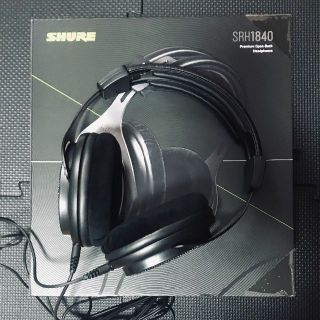 SHURE SRH1840-BK ヘッドホン 【国内正規品】(ヘッドフォン/イヤフォン)