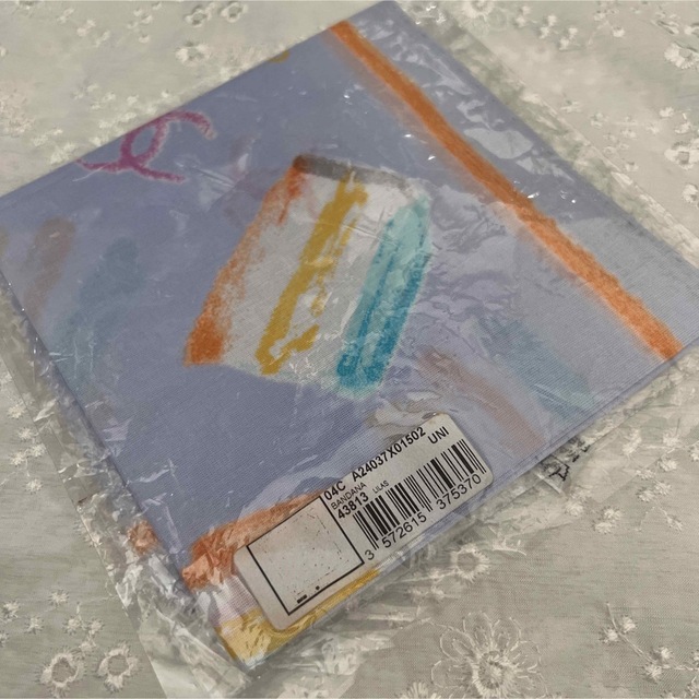通販激安】 ☆ CHANEL シャネル ☆ 大判 ポケットチーフ スカーフ mb