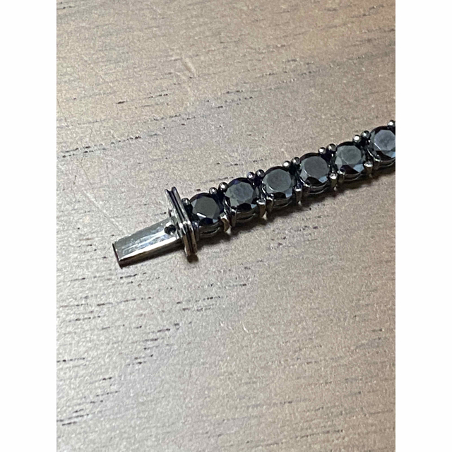 ex'position K10シンセティック ブラック テニスブレスレット
