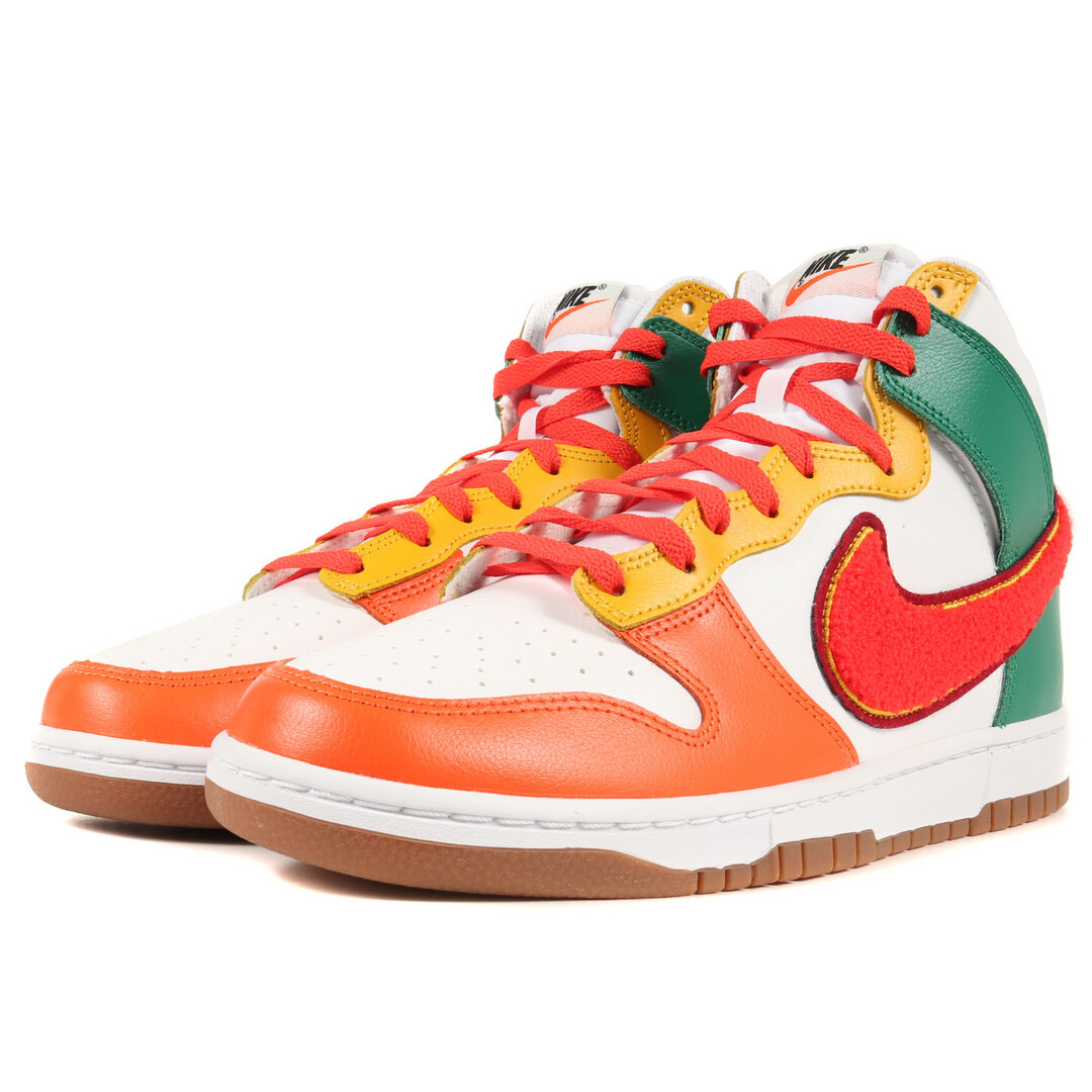 NIKE ナイキ DUNK HIGH RETRO UNIVERSITY (DR8805-100) 2022年 ダンク ハイ レトロ ユニバーシティー ホワイト ハバネロレッド チームレッド サイズ：US10 28.0cm スニーカー【メンズ】