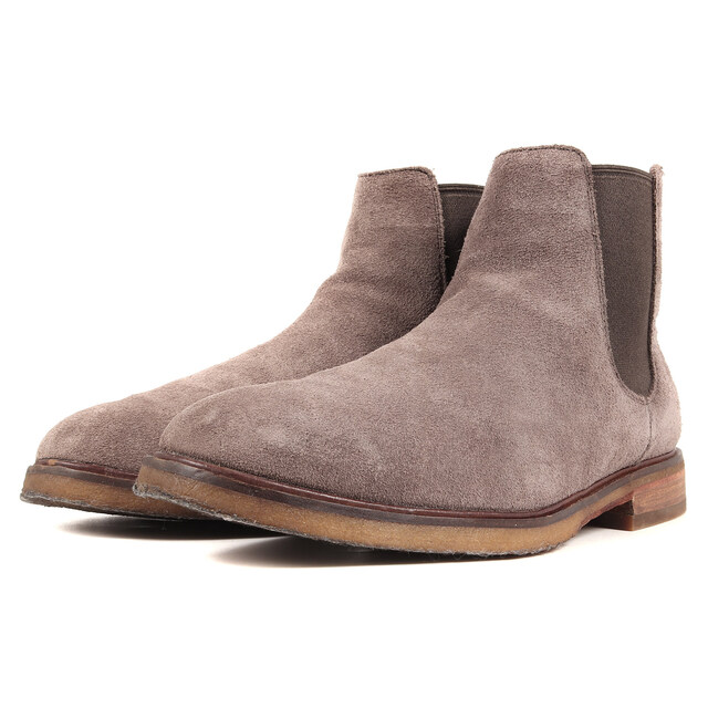 Clarks クラークス スウェードレザー サイドゴア ブーツ トープ サイズ