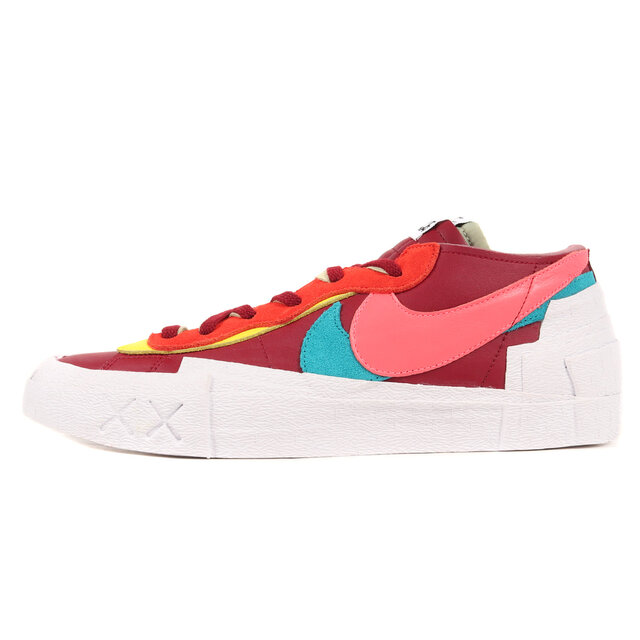 sacai(サカイ)のSacai サカイ NIKE ×KAWS BLAZER LOW TEAM RED (DM7901-600) 21AW ナイキ カウズ ブレザー ロー チームレッド ホットラヴァ サイズ：US12 30.0cm スニーカー コラボ【メンズ】 メンズの靴/シューズ(スニーカー)の商品写真