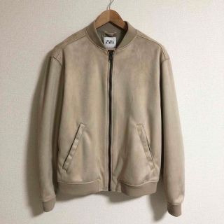 ザラ(ZARA)の【未使用品】ZARA スエード ブルゾン ジャケット(ブルゾン)