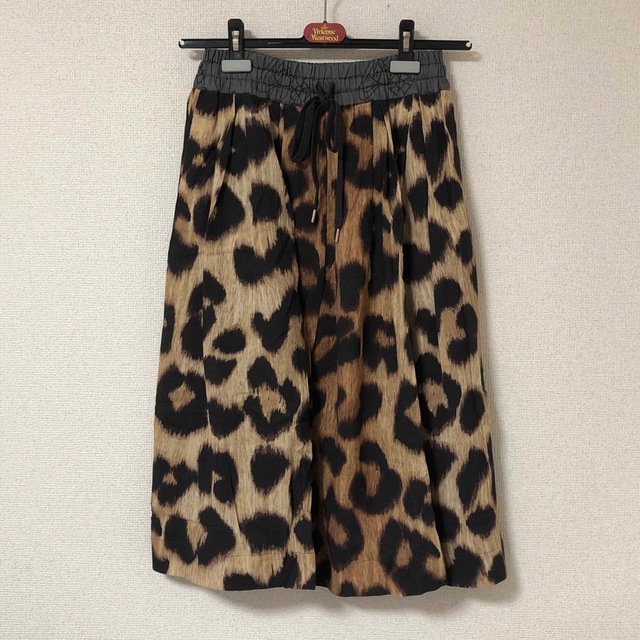 Vivienne Westwood レオパード ハラコ スカート