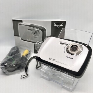 Kenko - Kenko 防水デジタルカメラ DSC-808W WH(ホワイト)の通販｜ラクマ