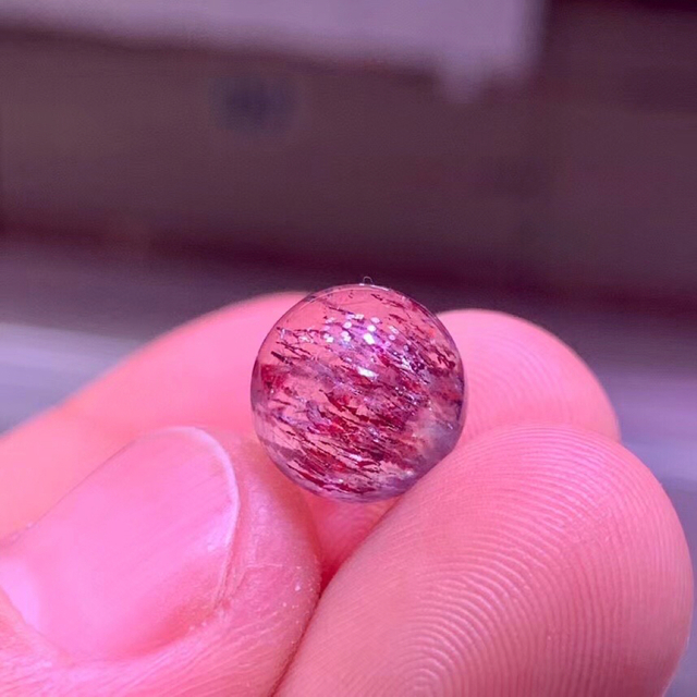 ⭐︎【高級】フラワー パープルルチル スーパーセブン 丸玉 11.1mm