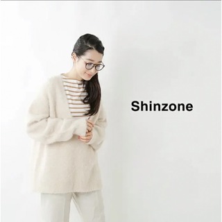 シンゾーン(Shinzone)の最終値下　THE SHINZONE アルパカシャギーVネックニットプルオーバー(ニット/セーター)