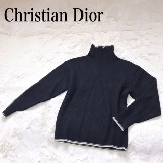 クリスチャンディオール(Christian Dior)の希少 Christian Dior MONSIEUR ハイネック 長袖 ニット (ニット/セーター)