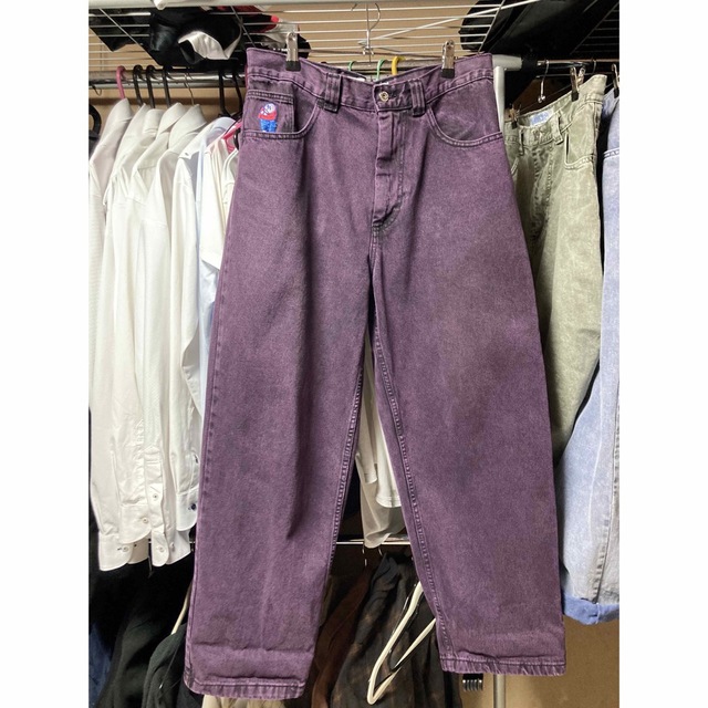 Polar Skate Co. Big Boy Jean Purple 紫 L多少の誤差はご容赦ください 