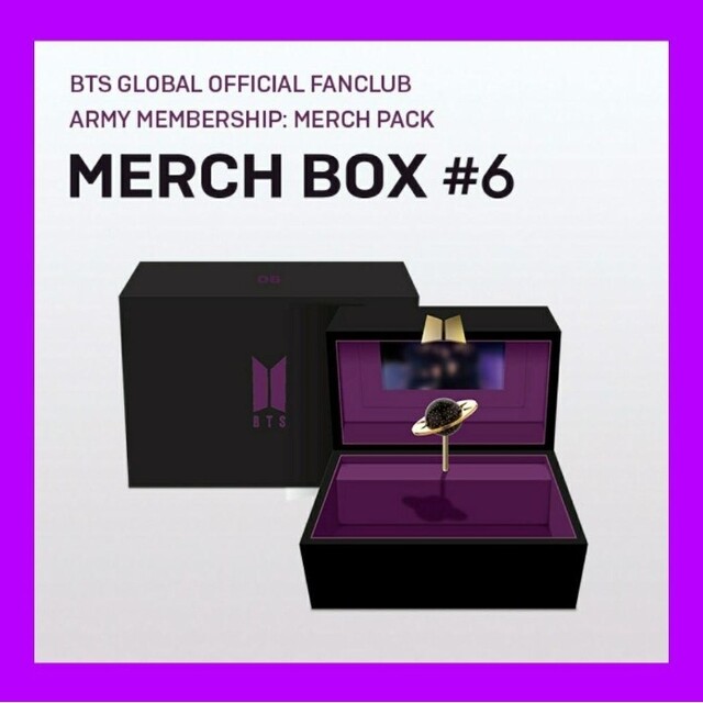 BTS MERCH BOX #6