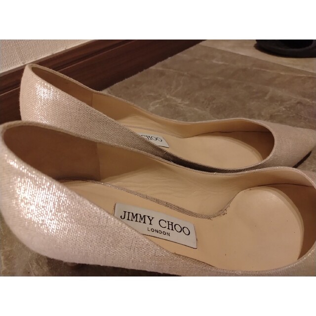 ジミーチュウJimmy Choo　パンプス　ベージュ