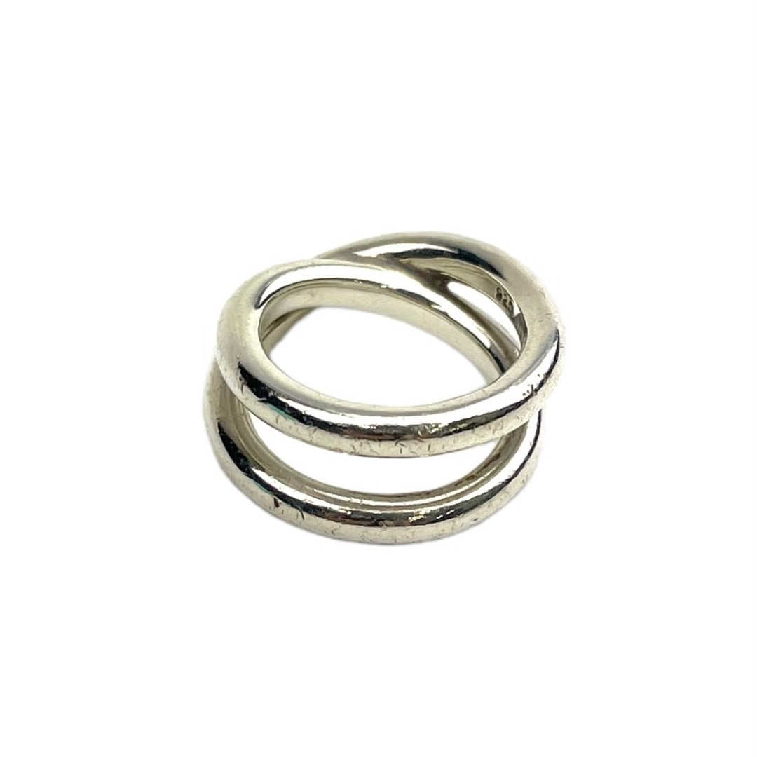 [USED/]TIFFANY&Co. ティファニー リング・指輪 指輪 シルバークロスリング＃１０ SV 925 シルバー  tdc-005180-4e