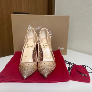 クリスチャンルブタン(Christian Louboutin)のクリスチャンルブタン ストーンヒール 10cm サイズ34 新品同様(ハイヒール/パンプス)