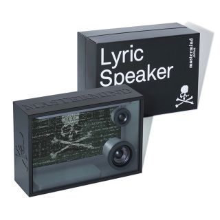 マスターマインドジャパン(mastermind JAPAN)のmastermind japan COTODAMA Lyric Speaker黒(スピーカー)