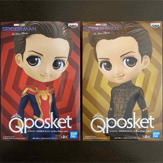 BANDAI - MARVEL Qposket フィギュア セット スパイダーマンの通販 by ...