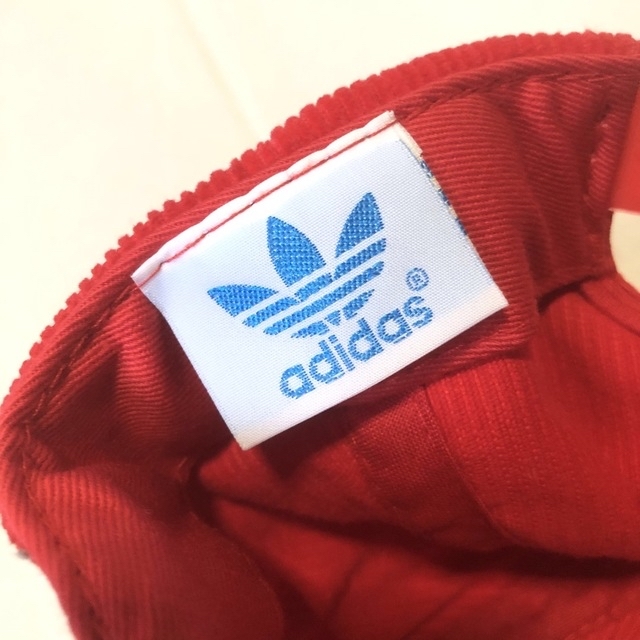 デッドストック 80s 90s adidas コーデュロイ キャップ アディダス