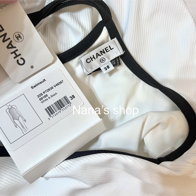 専用 CHANEL シャネル 人気 入手困難スイムウェア 水着 38