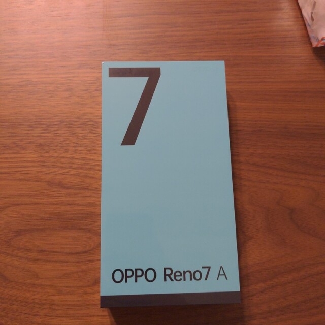 【新品未開封】OPPO Reno7 A 黒