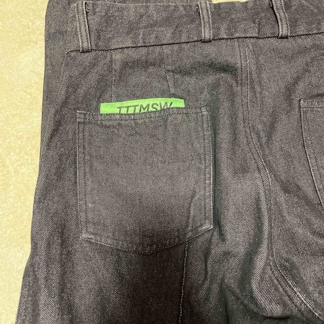 TTT_MSW - ttt msw Denim Straight Pantsの通販 by mokomaru910's shop