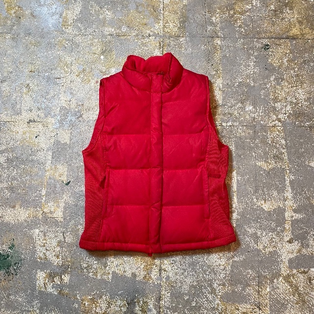 90s oldGAP オールドギャップ ダウンベスト S レッド - ダウンベスト 90s oldGAP オールドギャップ ダウンベスト S レッド
