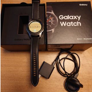 ギャラクシー(Galaxy)の【値下げ】SAMSUNG GALAXY WATCH 46MM SILVER(その他)