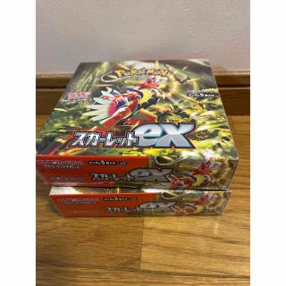 ポケモン(ポケモン)のポケモンカード スカーレットex 2BOX シュリンク付き(Box/デッキ/パック)