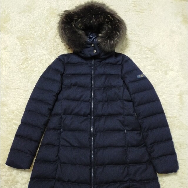 TATRAS ロングダウンコート　NAVY 03