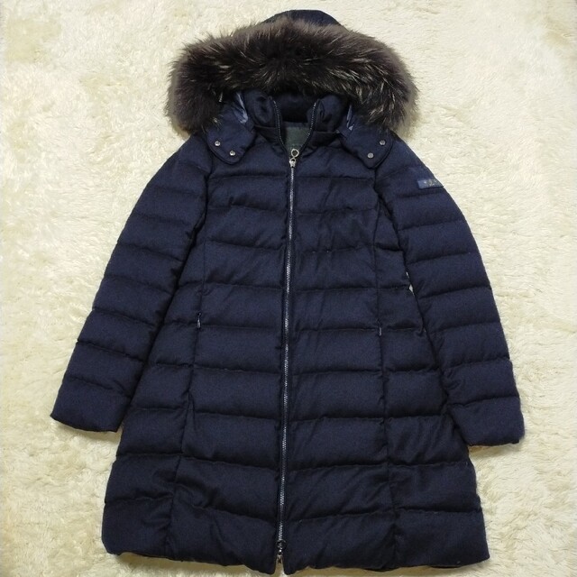 TATRAS ロングダウンコート　NAVY 03