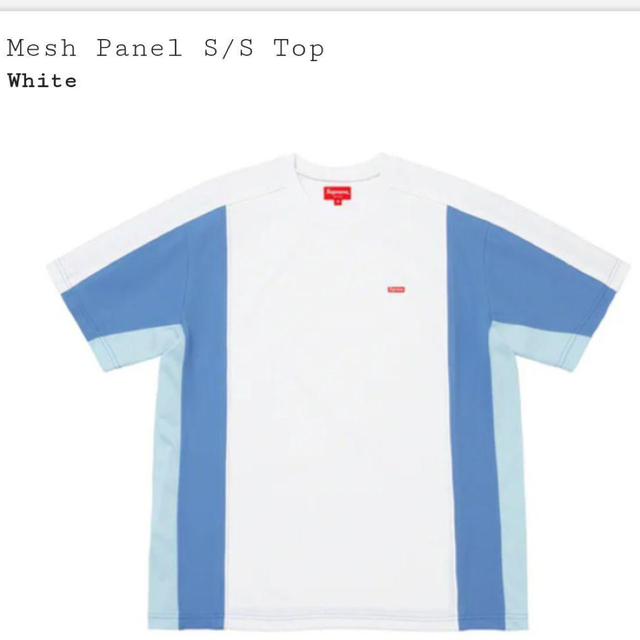 620センチ肩幅Supreme Mesh Panel S/S Top