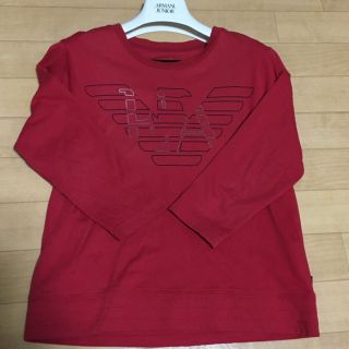 エンポリオアルマーニ(Emporio Armani)の【良品】アルマーニ4A106cm カットソー　長袖Tシャツ(Tシャツ/カットソー)