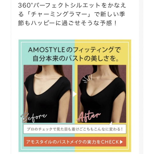 AMO'S STYLE(アモスタイル)の【未使用】AMOSTYLEブラ＆ショーツセットAMST1242  レディースの下着/アンダーウェア(ブラ&ショーツセット)の商品写真