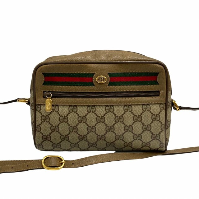 新入荷 GUCCI 美品 極 - Gucci グッチ 58325 ブラウン ポシェット