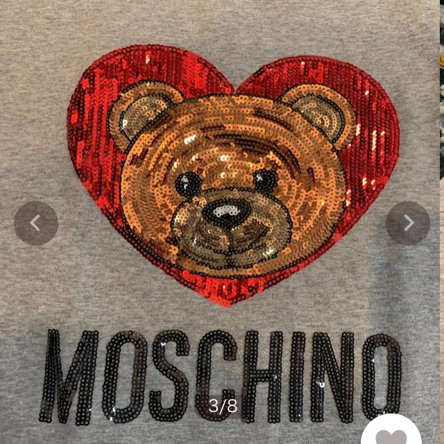 モスキーノ　MOSCHINO くまちゃんワンピース　１４０cm