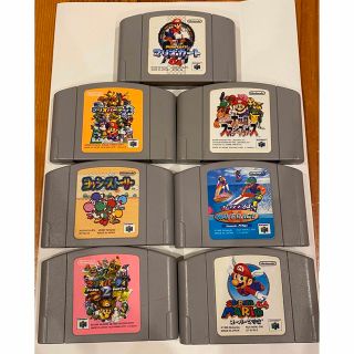 ニンテンドウ64(NINTENDO 64)のニンテンドー64 ソフト まとめ売り(家庭用ゲームソフト)