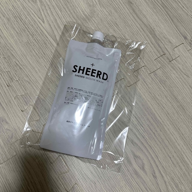 SHEERD マウスウオッシュ 270ml 新品未開封 コスメ/美容のオーラルケア(口臭防止/エチケット用品)の商品写真