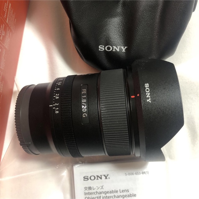 SONY(ソニー)のSONY SEL20F18G FE20mm F1.8G スマホ/家電/カメラのカメラ(レンズ(単焦点))の商品写真