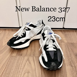 ニューバランス(New Balance)のニューバランス 327 ブラック MS327LB1 23cm(スニーカー)